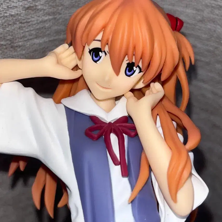 [BUNJANG] Evangelion Asuka Langley Sega School Uniform Figure 30th Anniversary / 신세기 에반게리온 아스카 랑그레이 세가 교복 피규어 30주년