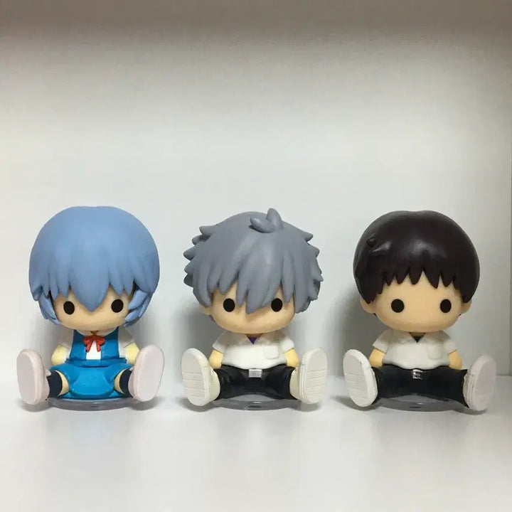 [BUNJANG] Re-ment Evangelion Peta Doll Figures Ray Kaworu Shinji Bundle Set / 신세기 에반게리온 리멘트 페타돌 피규어 레이 카오루 신지 일괄