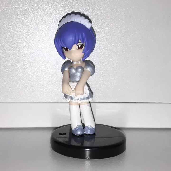 [BUNJANG] Evangelion Ayanami Rei Maid Nekomimi Torikore DX Mini Figure / 에반게리온 아야나미 레이 메이드 네코미미 토리코레 DX 미니 피규어 고전