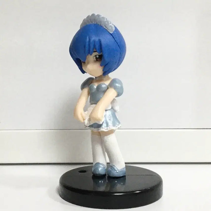 [BUNJANG] Evangelion Ayanami Rei Maid Nekomimi Torikore DX Mini Figure / 에반게리온 아야나미 레이 메이드 네코미미 토리코레 DX 미니 피규어 고전
