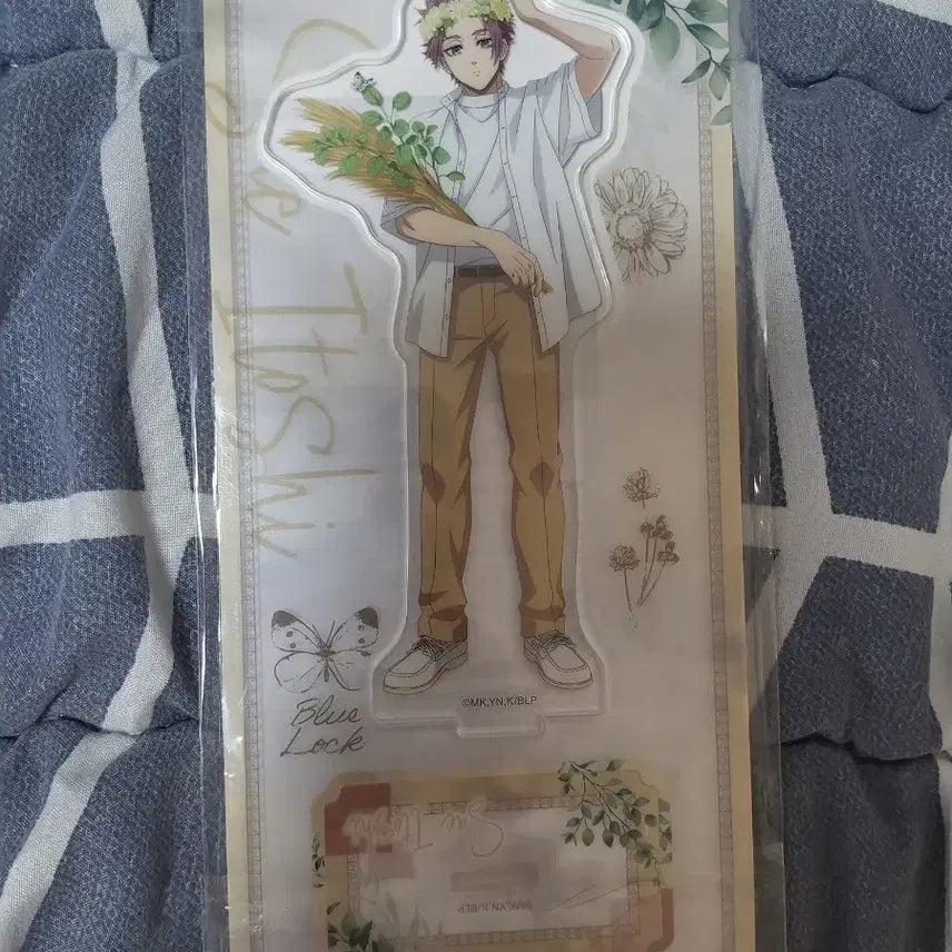 [BUNJANG] Blue Lock Sae Itoshi Flower Crown Acrylic Stand / 블루록 이토시 사에 화관 아크릴