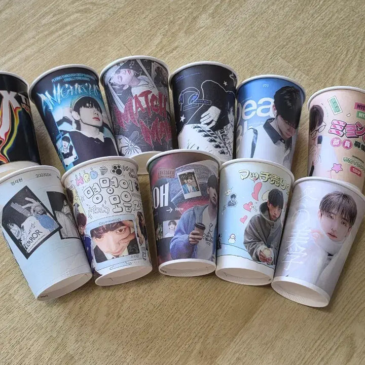 [BUNJANG] BOYNEXTDOOR Jaehyun Birthday Cafe Cup Set / 보넥도 보이넥스트도어 명재현 생일카페 생카 생일컵
