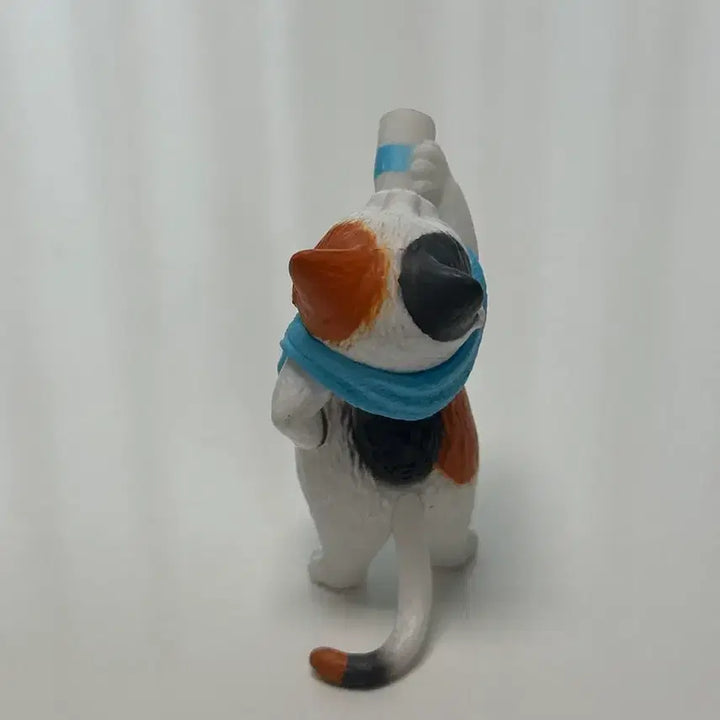 [BUNJANG] New Onsen Bath Cat Figure / 새제품 온천 목욕 고양이 피규어