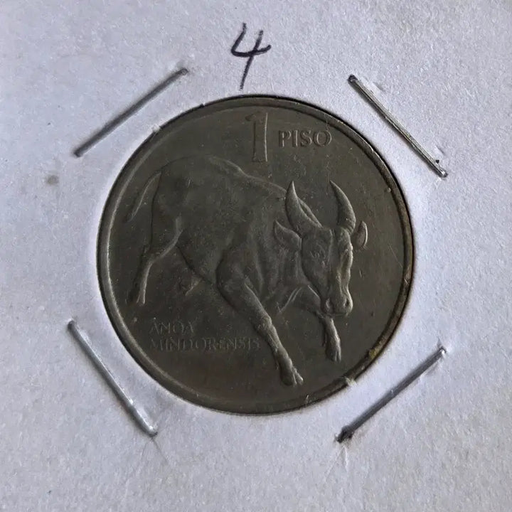 [BUNJANG] Philippines 1 Peso Coin - Anoa Mindorensis / 필리핀 1 페소 동전 아노아 민도렌시스