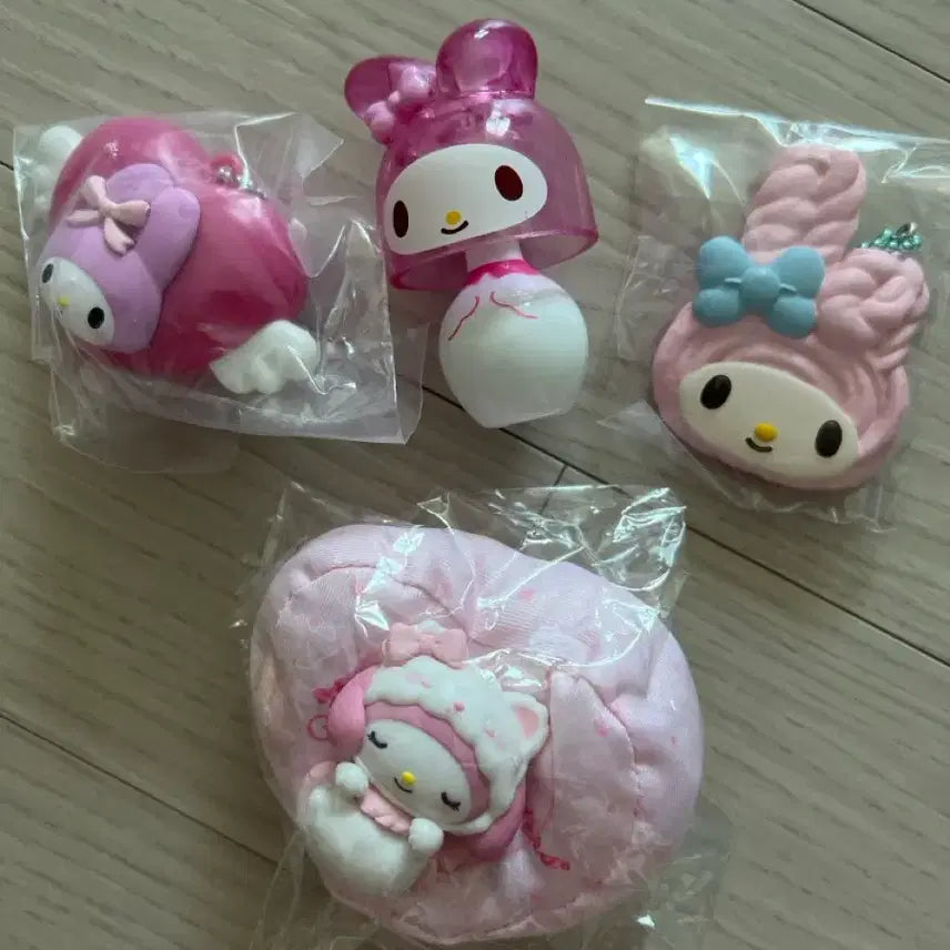 [BUNJANG] My Melody Figure Bundle Set / 마이멜로디 피규어 4개 일괄