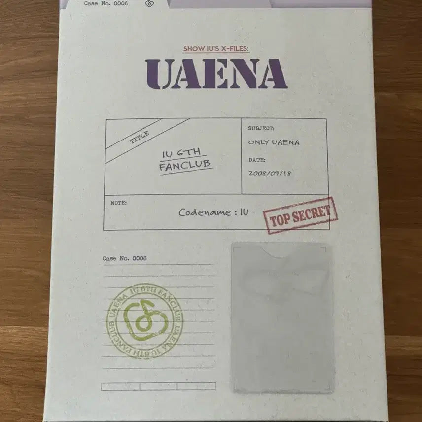 [BUNJANG] IU UAENA Fanclub 6th Kit / 아이유 유애나 팬클럽 6기 키트