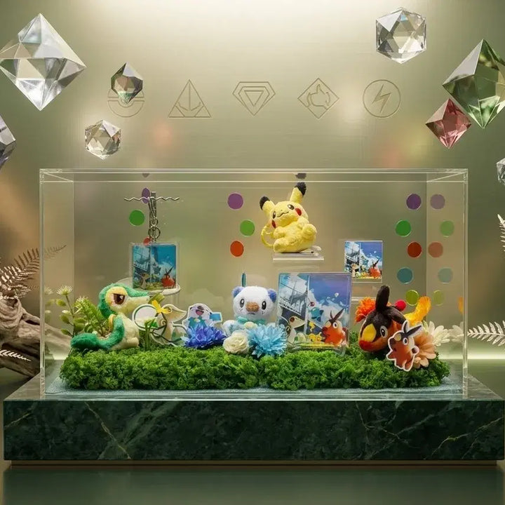 [BUNJANG] Pokemon Center 30th Anniversary Timeless Adventure Acrylic Block, Keyholder, Clear File / 포켓몬 센터 30주년 타임리스 어드벤처 아크릴 블록 키홀더 클리어파일