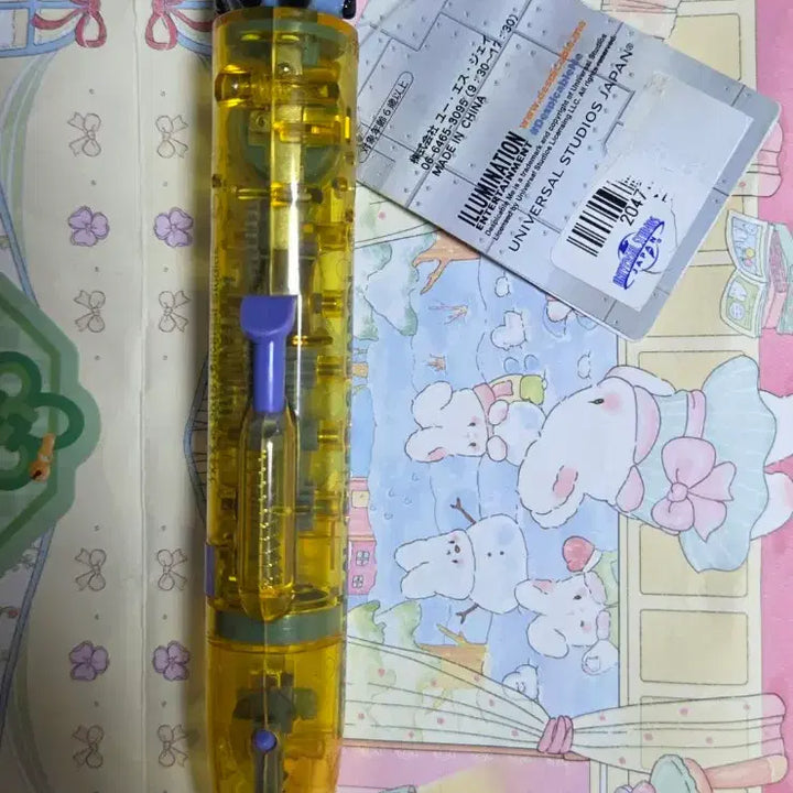 [BUNJANG] Universal Studios Japan Minions Light-Up Pen / 미니언즈 볼펜 불빛 usj 미니언즈 굿즈 고전문구