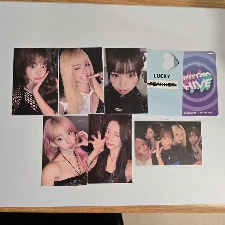 [BUNJANG] LE SSERAFIM Fearnot Lucky Fearnot Group Photocard Bundle Set / set) 르세라핌 피어나존 럭키피어나 단체포카 lucky fearnot
