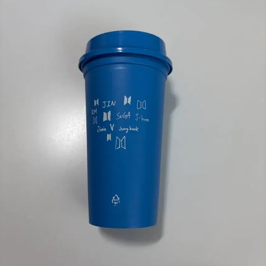 [BUNJANG] BTS Reusable Tumbler (Map of the Soul Pop-up Goods 2020) / (미사용) BTS 리유저블 텀블러 (2020 맵더솔 팝업 굿즈)