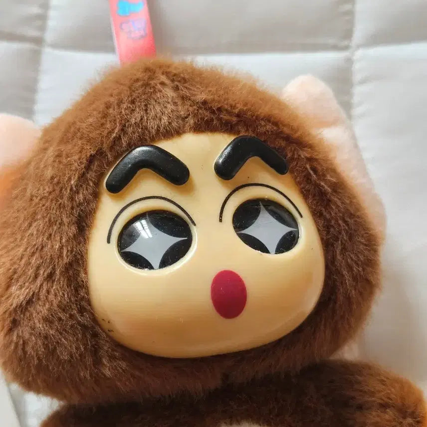 [BUNJANG] Crayon Shin-chan Labubu Crayon Shin-chan Plush Keychain / 짱구 라부부 키링 인형