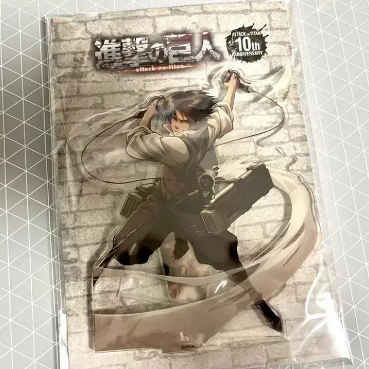 [BUNJANG] Attack on Titan Levi Village Vanguard Acrylic Stand / 진격의 거인 리바이 빌리지 뱅가드 아크릴 스탠드 후없선