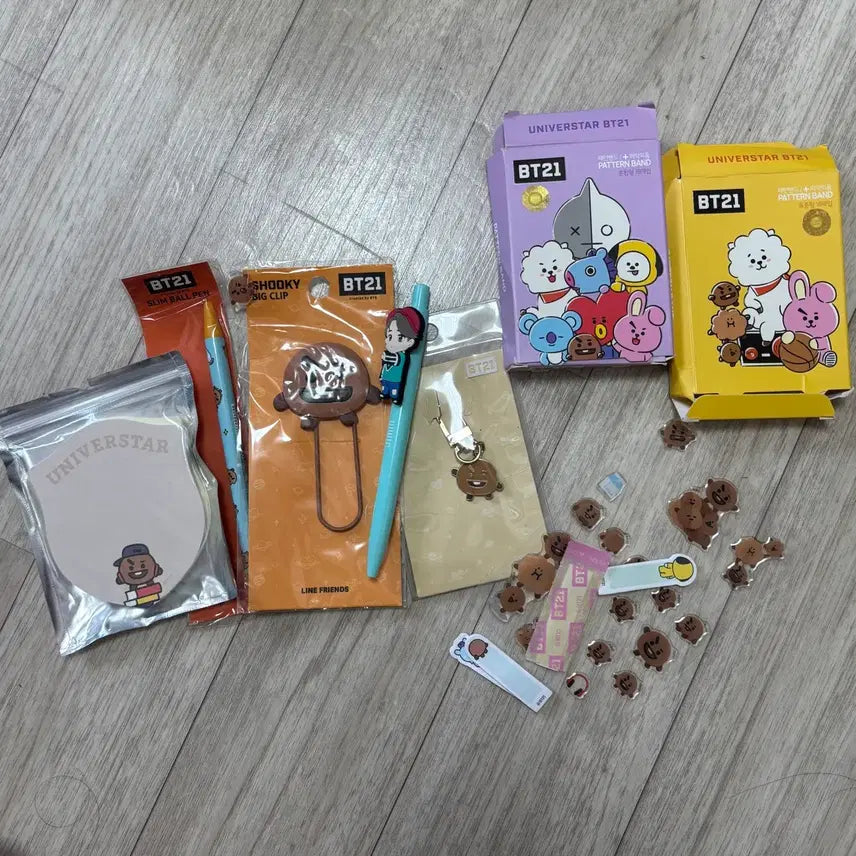 [BUNJANG] BTS Suga BT21 Shooky Bundle Set / BT21 슈키 일괄판매 방탄 슈가 방탄소년단