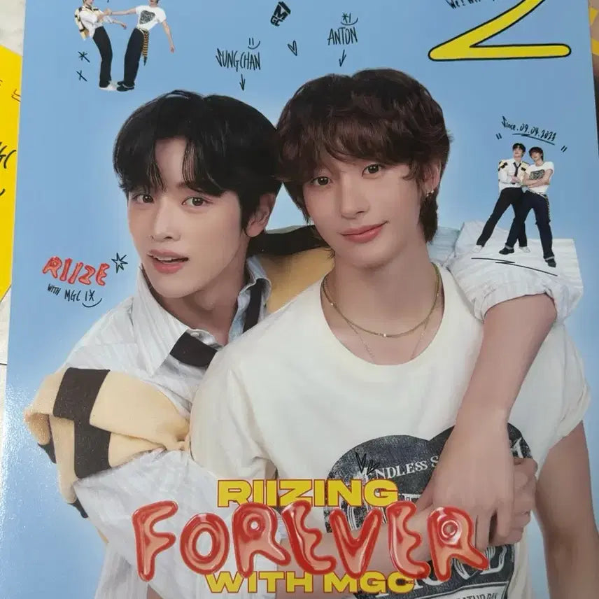 [BUNJANG] RIIZE Sungchan Photocard &amp; Anton Photocard Bundle Set / 라이즈 성찬영 메가 포스터 양도 성찬 앤톤