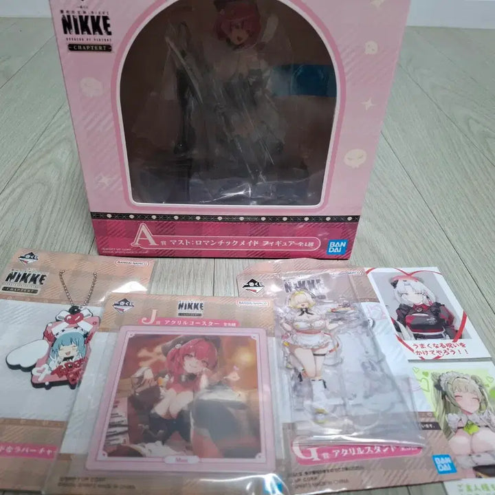 [BUNJANG] NIKKE Kuji Master A Prize Figure + Lower Prizes Bundle Set / 일괄)니케 쿠지 마스트 A상 피규어 미개봉+하위상