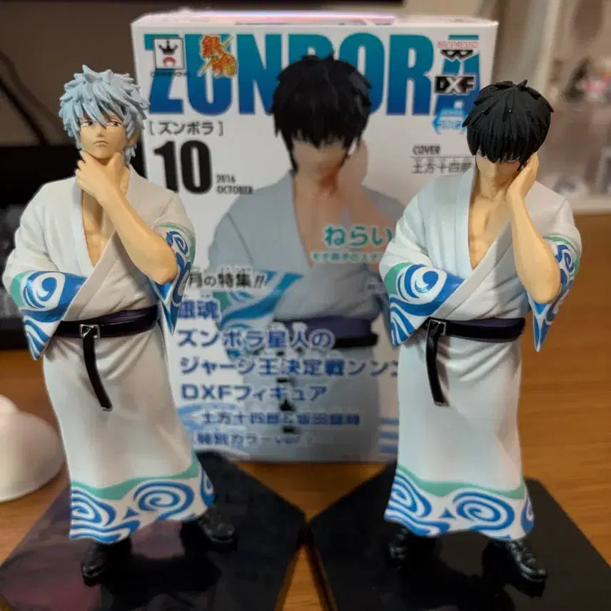 [BUNJANG] Gintama Gintoki Hijikata Zunbora Figure Bundle Set / 일괄) 은혼 긴토키 히지카타 즌보라 피규어
