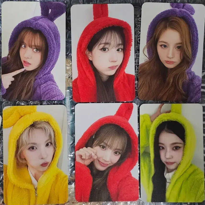 [BUNJANG] NMIXX Telecommunication Photocard Set (9 types, including units) / 엔믹스 텔레토비 9종 포카 세트 포워드 (유닛 포함)