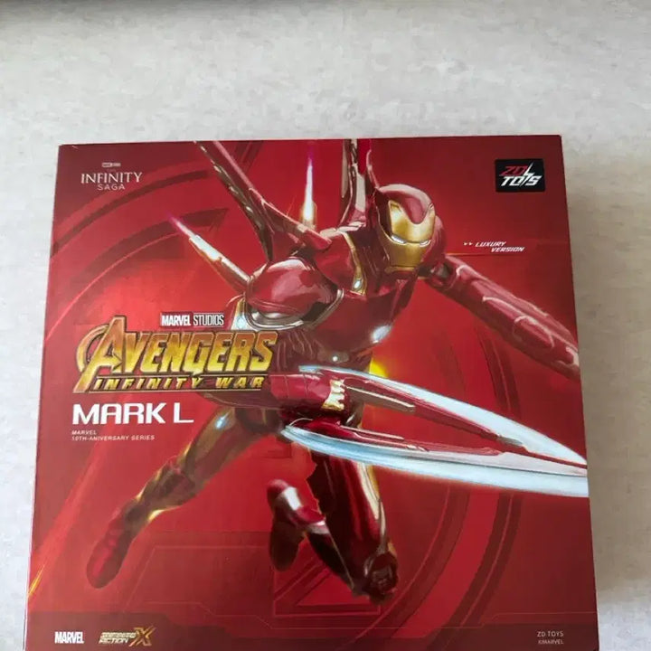 [BUNJANG] ZD Toys Marvel Iron Man Mark 50 Figure / ZD TOYS 마블 아이언맨 마크50 피규어