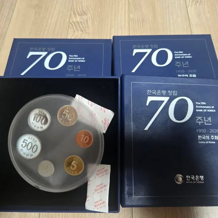[BUNJANG] Korean Coin 70th Anniversary Proof Set (3 Coins) / 70주년 한국의주화 프루프3개 일괄