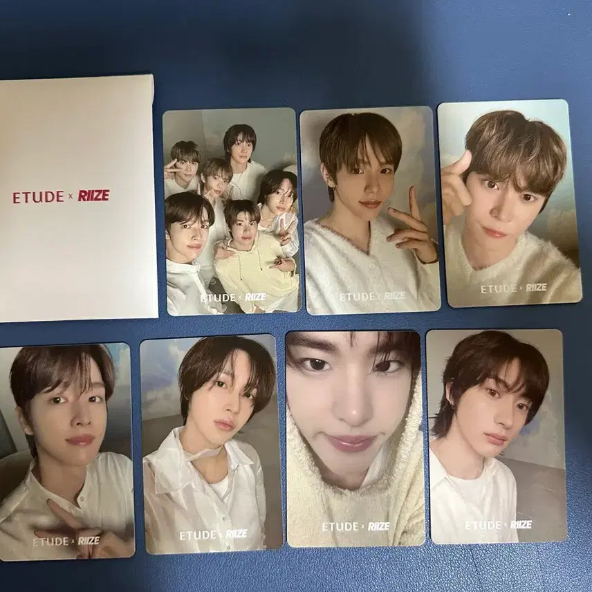 [BUNJANG] RIIZE Etude Cloud Fit Cushion Photocard Set / 라이즈 에뛰드 클라우드필터쿠션 포토카드 세트