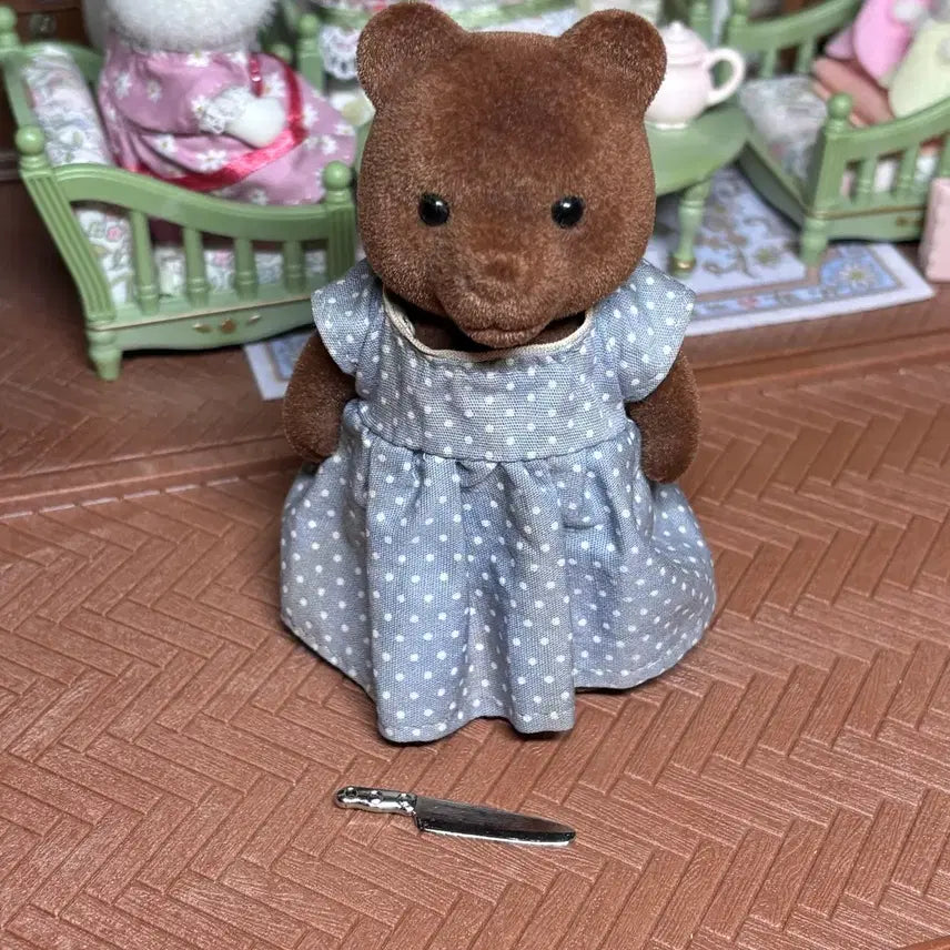 [BUNJANG] Miniature Kitchen Knife Set / 미니어처 주방칼 식칼 소품