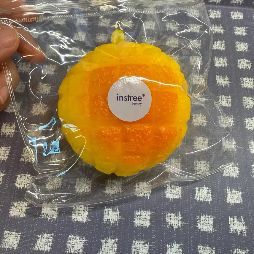 [BUNJANG] Instree Crunch Melon Bread Squishy / 인스트리 메론빵 크런치 말랑이 슬랑이