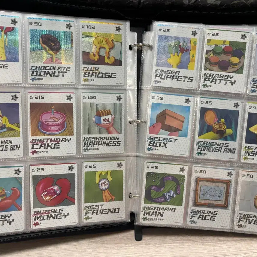 [BUNJANG] Kayou SpongeBob Card Bundle Set / [Kayou] 스폰지밥 카드 대량 일괄 판매