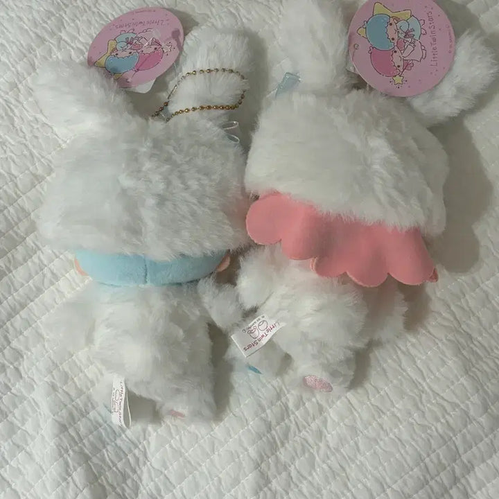 [BUNJANG] Sanrio Kiki Lala White Rabbit Muneu Little Twin Stars Mascot / 산리오 키키라라 흰토끼 무뉴 리틀트윈스타 마스코트