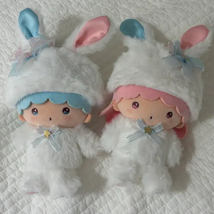 [BUNJANG] Sanrio Kiki Lala White Rabbit Muneu Little Twin Stars Mascot / 산리오 키키라라 흰토끼 무뉴 리틀트윈스타 마스코트