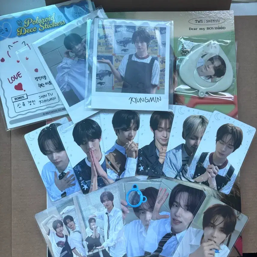 [BUNJANG] TWS Shinyu A Ver. DICON Photocard Bundle Set (Sealed, Includes Kyobo Bookstore POB) / [교보문고 특전 포함] 미개봉 디아이콘 투어스 tws 신유 a버전