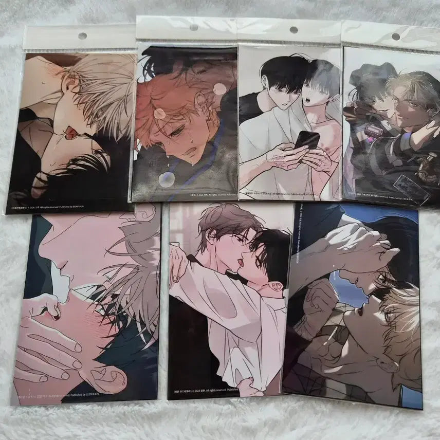 [BUNJANG] Cafe Rebom Salon de Rebom Print Photo Set (7 pcs) / 카페 레봄 살롱드르봉 인화사진 7장