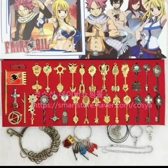[BUNJANG] Fairy Tail Spirit Key Set / 페어리테일 성령열쇠 판매