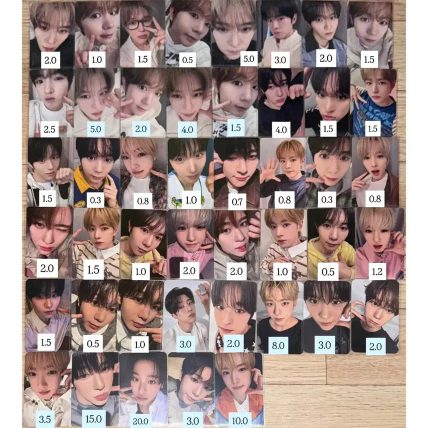 [BUNJANG] NCT WISH Steady On:ID - Photo Card (Sion &amp; Yushi &amp; Jaehee &amp; Riku &amp; Sakuya) - Singapore Lucky Draw Exclusive / 엔시티위시스테디컬러오드투러브이즈위싱가포르당첨자시온리쿠유우시재희료사쿠야포카