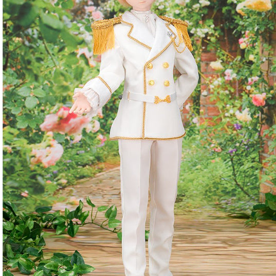 [BUNJANG] Volks Prince Dress Set Imperial Cape (White x Gold) for SD/DD Dolls / 보크스 프린스 드레스 세트, 임페리얼 망토 sd~sd17