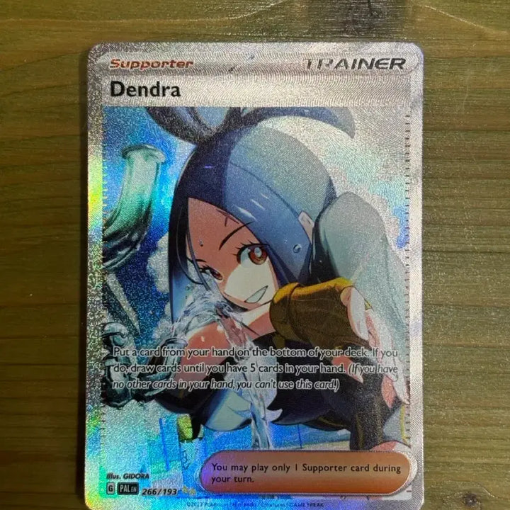 [BUNJANG] North American Edition Dendra SAR Supporter Card / 북미판 운항(Dendra) sar 팝니다