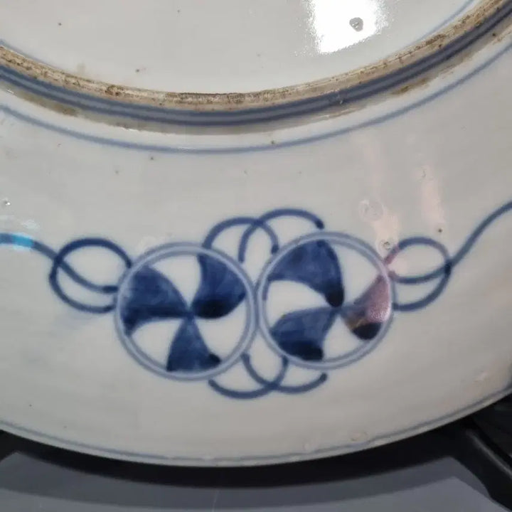 [BUNJANG] Antique Ko-Imari Hand-Painted Large Plate / 골동품 핸드페인팅 큰접시. 지름45.5