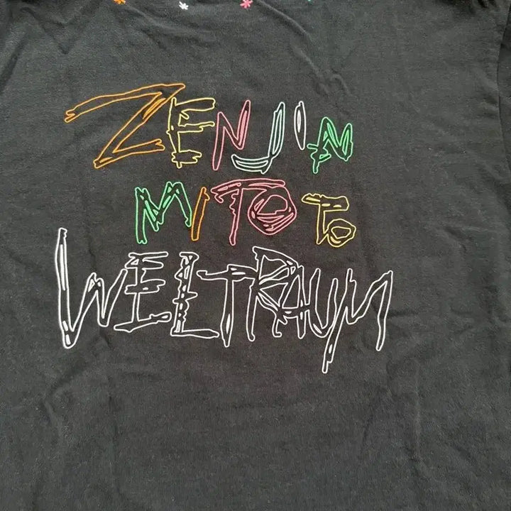 [BUNJANG] Mrs. Greenapple Weltraum Rocket T-Shirt XL / 미세스 젠진 웰트라움 로켓 티셔츠 XL