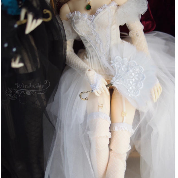[BUNJANG] White Witch Dress SD / 중국샵 하얀마녀 드레스 sd