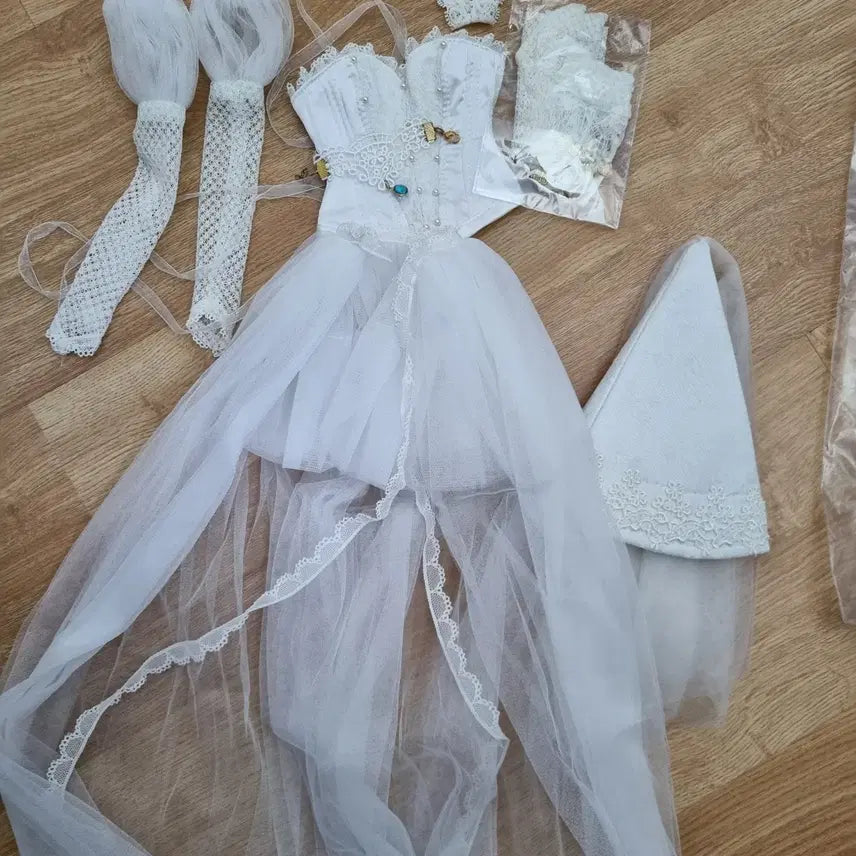 [BUNJANG] White Witch Dress SD / 중국샵 하얀마녀 드레스 sd