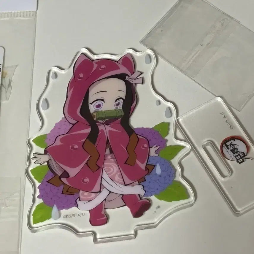 [BUNJANG] Demon Slayer Nezuko Rainy Day Acrylic Stand / 귀멸의 칼날 네즈코 장마 아크릴 스탠드