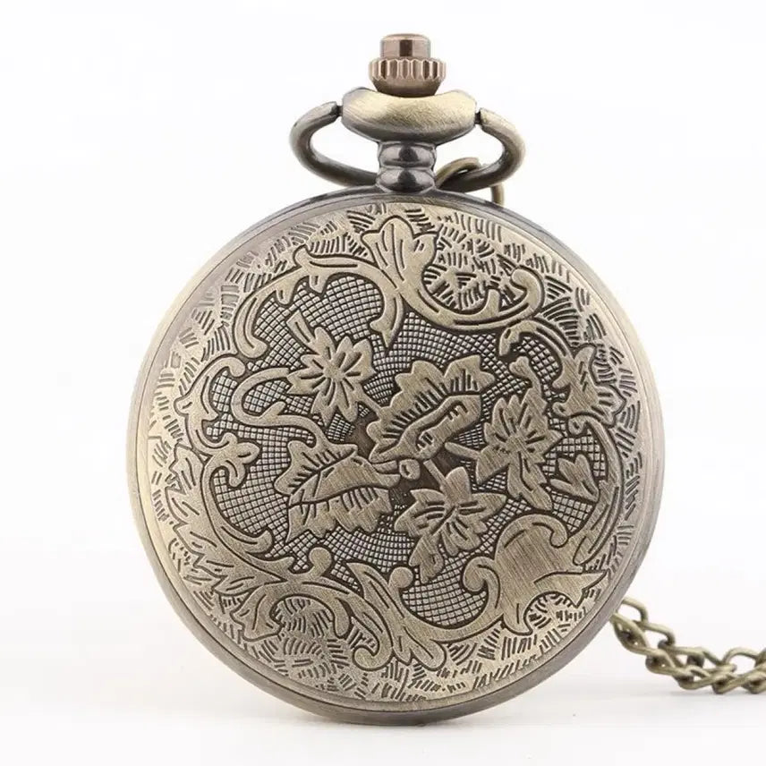 [BUNJANG] Evangelion NERV Special Agency Antique Pocket Watch / 에반게리온 NERV 특무기관 엔틱 회중시계
