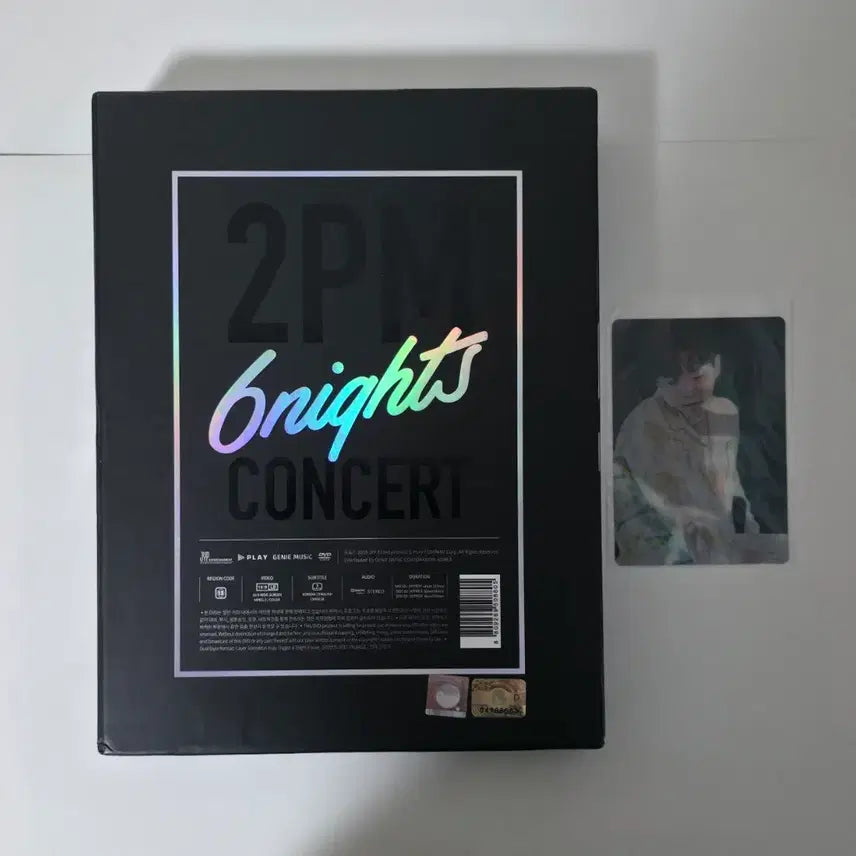 [BUNJANG] 2PM Junho 6nights Concert DVD Lenticular Photocard / 이준호 2PM 6nights 콘서트 DVD
