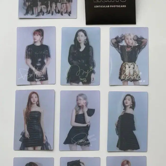 [BUNJANG] TWICE TWICELIGHTS Tour Lenticular Photocard / 트와이스 월드투어 렌티큘러 포카