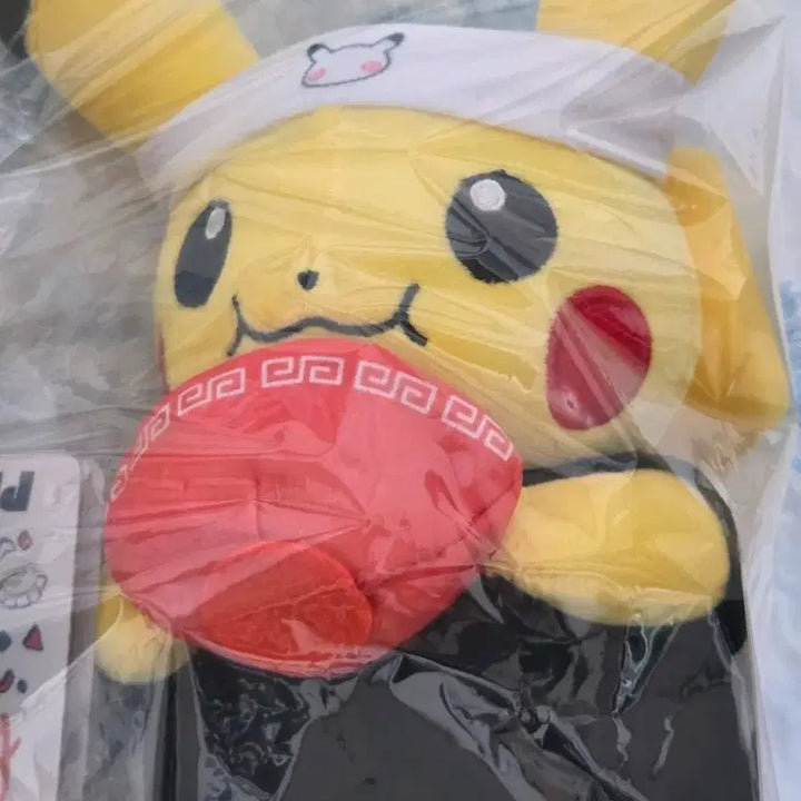 [BUNJANG] Fukuoka Ramen Pikachu Plush / 후쿠오카 포센 피카츄 라멘 인형