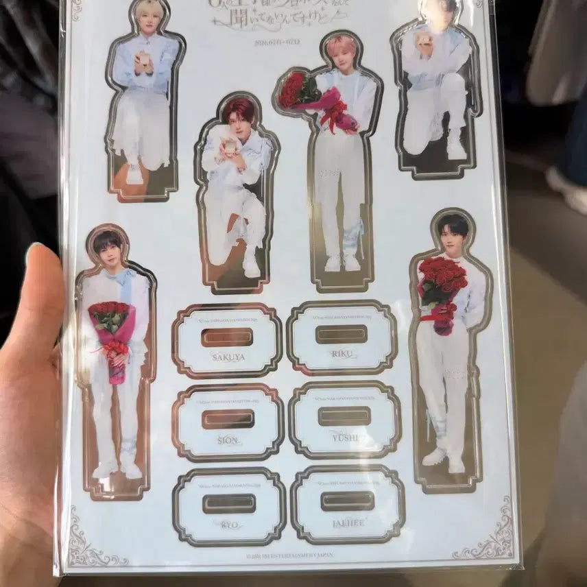 [BUNJANG] NCT WISH Japan Fanmeeting Entrance Gift Acrylic Stand / 엔시티 위시 일본 팬미팅 입장 선물