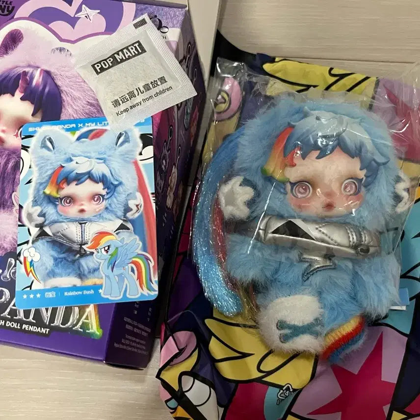 [BUNJANG] Pop Mart Skullpanda My Little Pony Rainbow Dash / 팝마트 스컬판다 마이리틀포니 레인보우대쉬