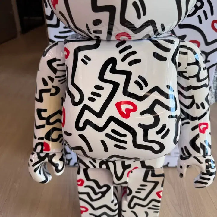 [BUNJANG] Authentic Bearbrick Keith Haring 1000% Art Toy / 정품 베어브릭 키스 해링 1000% 아트토이