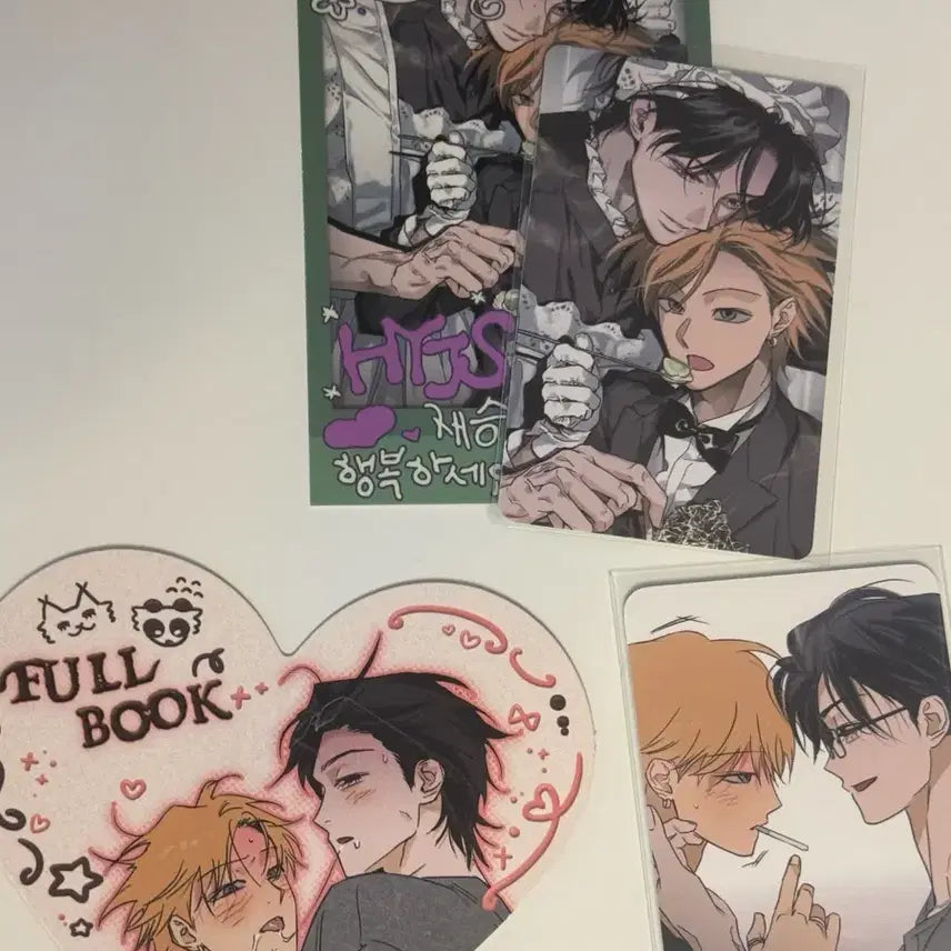 [BUNJANG] Rebom Full Book Deco Pack Heart Coaster POB Photocard / 레봄 풀북 데코팩 하트코스터 특전 포토카드 포카