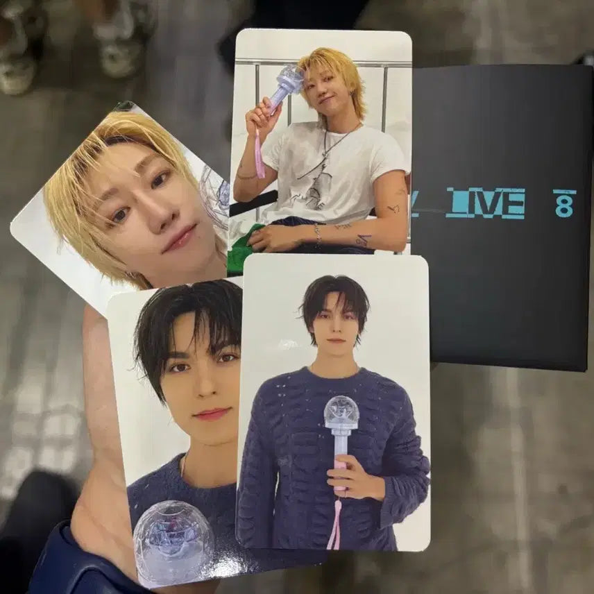 [BUNJANG] SEVENTEEN S.Coups Wonwoo Jeonghan The8 Joshua Hoshi Woozi Vernon DK Seungkwan Mingyu Dino Photocard Bundle Set / 세븐틴 v8 버논 디에잇 캐럿존 양도