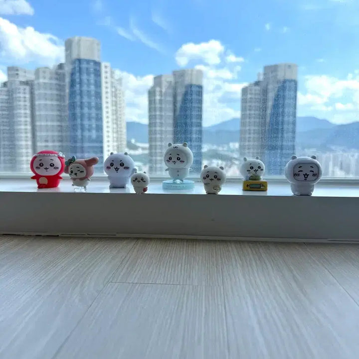 [BUNJANG] Cheekawaii Figure Set (8 Types) / 먼작귀 치이카와 피규어 8종 일괄